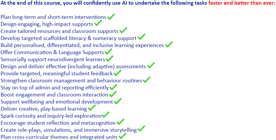 AI Checklist SEN